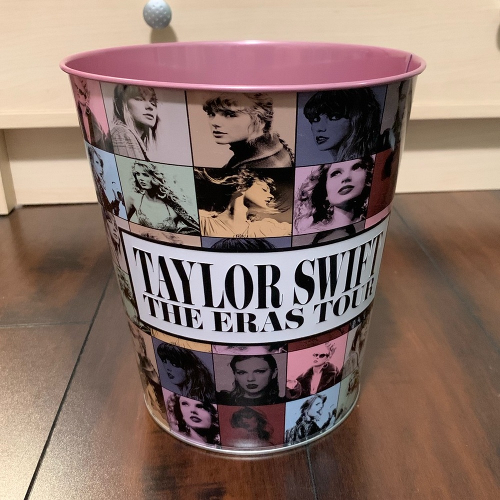 Taylor Swift The Eras Tour popcorn tin